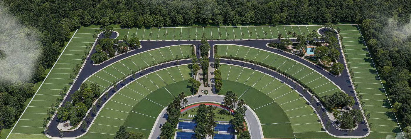 Masterplan aéreo de Privada Leana