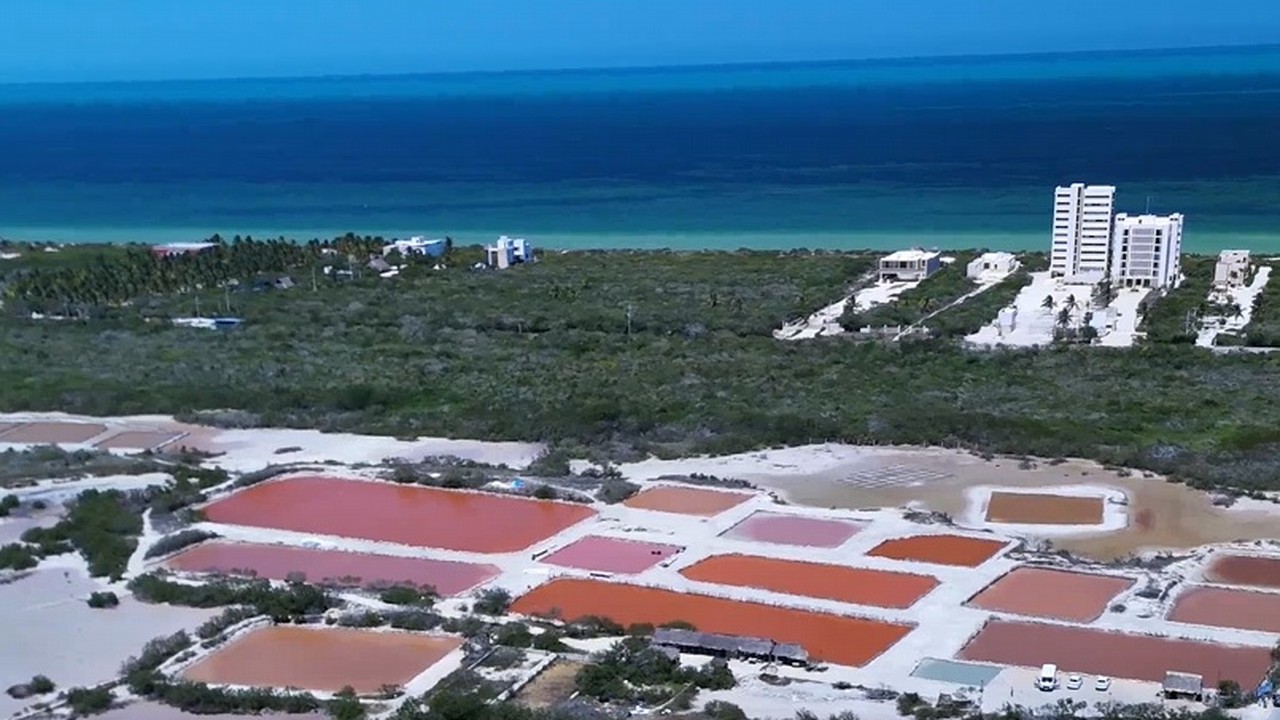 Vista aérea drone – San Crisanto, Yucatán